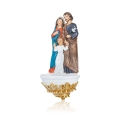 Kropielnica - Święta Rodzina - 19,5 cm - JS JS93587A - Dewocjonalia P.H. Jakóbczak - Katolicki sklep liturgiczny i hurtownia