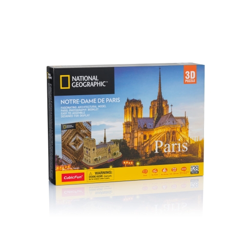 MC054(1).jpg Puzzle 3D - Katedra Notre-Dame w Paryżu