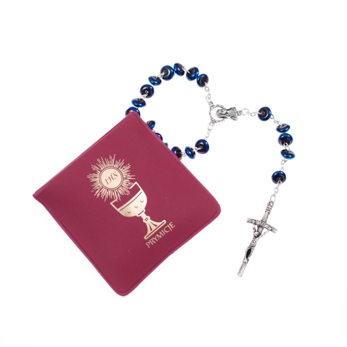 Etui na różaniec  - Prymicje - JJ EPb-Prymicje - Dewocjonalia P.H. Jakóbczak - Katolicki sklep liturgiczny i hurtownia