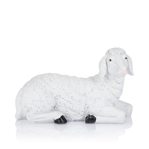 Figura do szopki bożonarodzeniowej - owieczka - 11 cm - Grande - JS ZY16750-11 - Dewocjonalia P.H. Jakóbczak - Katolicki sklep liturgiczny i hurtownia