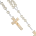 Różaniec - drewno - 8 mm - JS R282-0 - Dewocjonalia P.H. Jakóbczak - Katolicki sklep liturgiczny i hurtownia