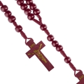 Różaniec - drewno - 8 mm - JS R282-0 - Dewocjonalia P.H. Jakóbczak - Katolicki sklep liturgiczny i hurtownia