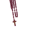 Różaniec - drewno - 8 mm - JS R282-0 - Dewocjonalia P.H. Jakóbczak - Katolicki sklep liturgiczny i hurtownia
