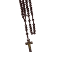 Różaniec - drewno - 8 mm - JS R282-0 - Dewocjonalia P.H. Jakóbczak - Katolicki sklep liturgiczny i hurtownia