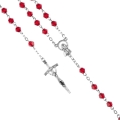 Różaniec - kryształ - 6 mm - JS R1138-0 - Dewocjonalia P.H. Jakóbczak - Katolicki sklep liturgiczny i hurtownia