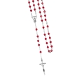 Różaniec - kryształ - 6 mm - JS R1138-0 - Dewocjonalia P.H. Jakóbczak - Katolicki sklep liturgiczny i hurtownia