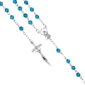 Różaniec - kryształ - 6 mm - JS R1138-0 - Dewocjonalia P.H. Jakóbczak - Katolicki sklep liturgiczny i hurtownia
