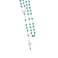 Różaniec - kryształ - 6 mm - JS R1138-0 - Dewocjonalia P.H. Jakóbczak - Katolicki sklep liturgiczny i hurtownia