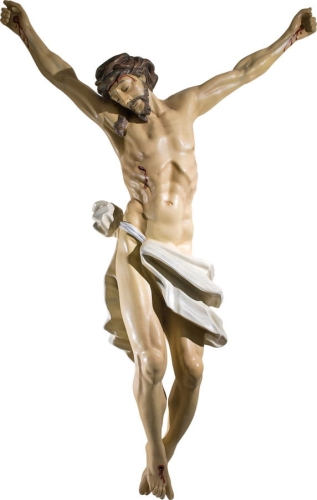 Korpus Chrystusa (110 cm od głowy do stóp) (135 cm) - ELM 161 - Dewocjonalia P.H. Jakóbczak - Katolicki sklep liturgiczny i hurtownia