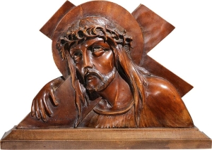 Głowa Chrystusa (27×21 cm)