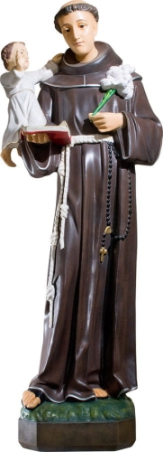 Św. Antoni z Padwy (120 cm) - ELM 700 - Dewocjonalia P.H. Jakóbczak - Katolicki sklep liturgiczny i hurtownia