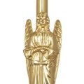 Lichtarz - mosiądz - anioł -  120 cm - JS P130 - Dewocjonalia P.H. Jakóbczak - Katolicki sklep liturgiczny i hurtownia