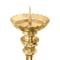 Lichtarz - mosiądz - anioł -  120 cm - JS P130 - Dewocjonalia P.H. Jakóbczak - Katolicki sklep liturgiczny i hurtownia
