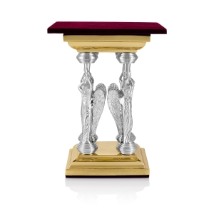 Tron pod monstrancję - mosiądz