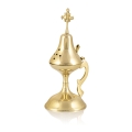 Kadzielnica - mosiądz - 17 cm - JS IB-20008 - Dewocjonalia P.H. Jakóbczak - Katolicki sklep liturgiczny i hurtownia