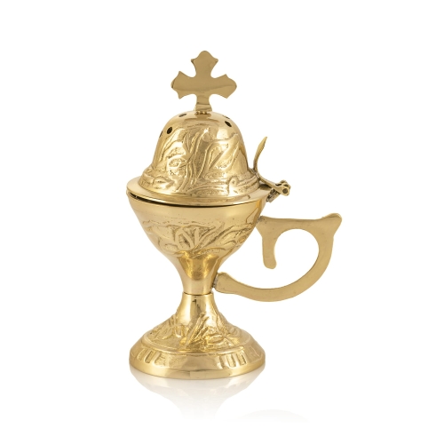 Kadzielnica - mosiądz - JS IB-20006 - Dewocjonalia P.H. Jakóbczak - Katolicki sklep liturgiczny i hurtownia