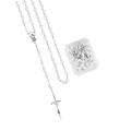 Różaniec - plastik - 6 mm - MIX - pudełko - JS PR613 - Dewocjonalia P.H. Jakóbczak - Katolicki sklep liturgiczny i hurtownia