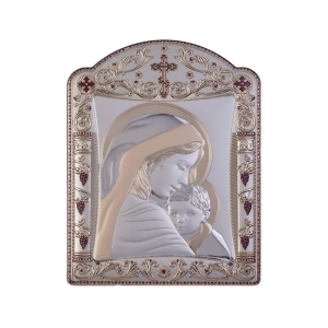 Obrazek Matka Boża z Dzieciątkiem - prostokąt, ramka