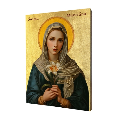 a15ac7ea6a3534d8d030ffc3db35b279 Ikona Świętej Marceliny
