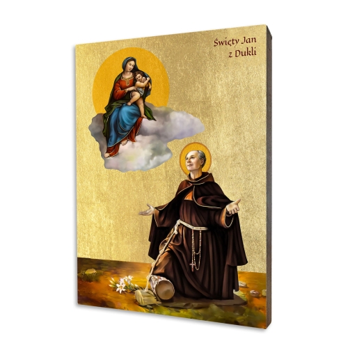 68f1c4268e35010225b27b86a2cdea64 Ikona Świętego Jana z Dukli