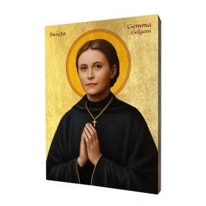 Ikona Świętej Gemmy Galgani