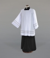 Komża kapłańska zdobiona maszynową - ALBP 5-151-0 - Dewocjonalia P.H. Jakóbczak - Katolicki sklep liturgiczny i hurtownia