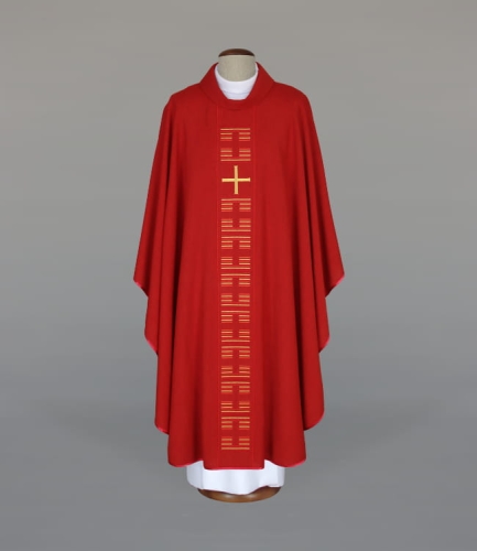 98e4f4bbaf7e7c302396faed4b343d47 Ornat zdobiony nowoczesnym haftem