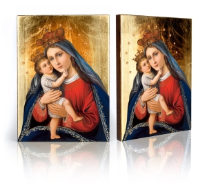 Ikona Religijna Matka Boża z Dzieciątkiem Jezus