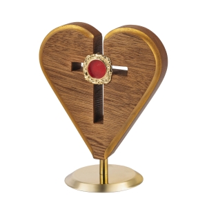 Relikwiarz drewniany - Serce