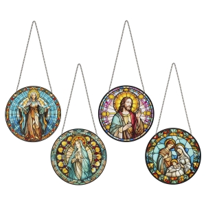 Witraż - zawieszka - wizerunki świetych - AP20