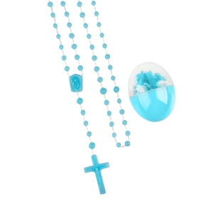 Różaniec - ozdobne opakowanie - plastik - 3 mm