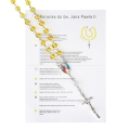 Koronka do św. Jana Pawła II - instrukcja modlitwy - JS R534 - Dewocjonalia P.H. Jakóbczak - Katolicki sklep liturgiczny i hurtownia