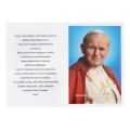 Koronka do św. Jana Pawła II - instrukcja modlitwy - JS R534 - Dewocjonalia P.H. Jakóbczak - Katolicki sklep liturgiczny i hurtownia