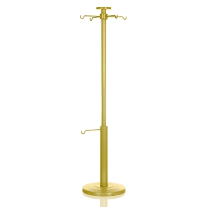 Stojak pomocniczy, prosty, lakierowany - złoty