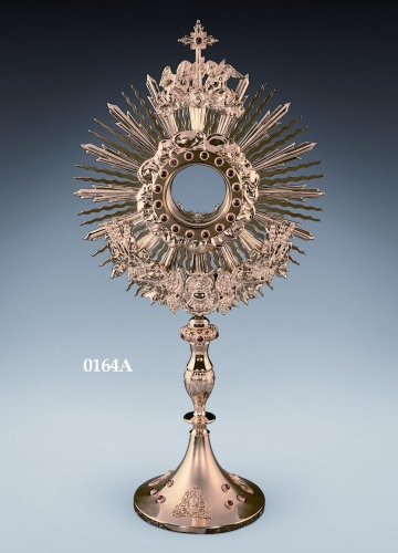 Monstrancja - Fella oryginał (72 cm) - DOB 0164 - Dewocjonalia P.H. Jakóbczak - Katolicki sklep liturgiczny i hurtownia