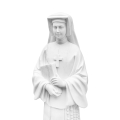 Figura - marmur - św. Faustyna - 120 cm - JS MS14-120 - Dewocjonalia P.H. Jakóbczak - Katolicki sklep liturgiczny i hurtownia