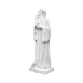 Figura - marmur - św. Benedykt - 160 cm - JS MS13-160 - Dewocjonalia P.H. Jakóbczak - Katolicki sklep liturgiczny i hurtownia