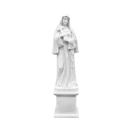 Figura - marmur - św. Rita- 160 cm - JS MS15-160 - Dewocjonalia P.H. Jakóbczak - Katolicki sklep liturgiczny i hurtownia