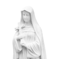 Figura - marmur - św. Rita- 160 cm - JS MS15-160 - Dewocjonalia P.H. Jakóbczak - Katolicki sklep liturgiczny i hurtownia