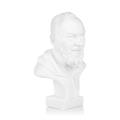 Figura - marmur - popiersie - Św. Ojciec Pio - 40 cm - JS MS17-40 - Dewocjonalia P.H. Jakóbczak - Katolicki sklep liturgiczny i hurtownia