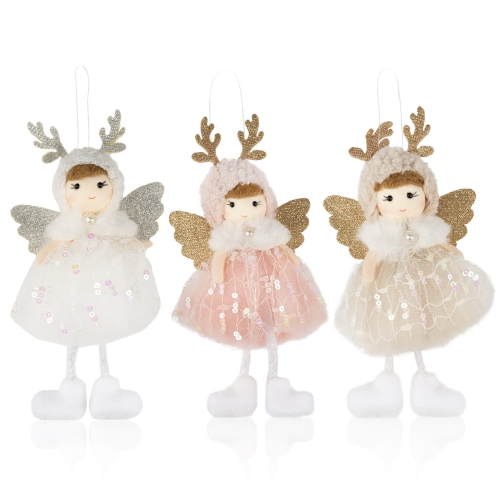 Zawieszka - aniołek - renifer - SH24490 - JS SH24490-0 - Dewocjonalia P.H. Jakóbczak - Katolicki sklep liturgiczny i hurtownia