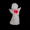 Aniołki - serce - 15 cm -  świecący - JS XQ77042B-0 - Dewocjonalia P.H. Jakóbczak - Katolicki sklep liturgiczny i hurtownia