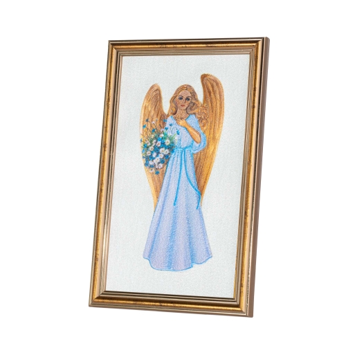 Obraz haftowany Anioł - JJ AR06 - Dewocjonalia P.H. Jakóbczak - Katolicki sklep liturgiczny i hurtownia