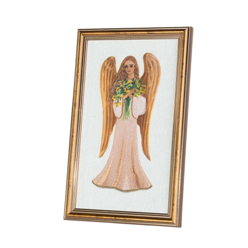 Obraz haftowany Anioł - JJ AR07 - Dewocjonalia P.H. Jakóbczak - Katolicki sklep liturgiczny i hurtownia