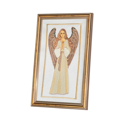 Obraz haftowany Anioł - JJ AR12 - Dewocjonalia P.H. Jakóbczak - Katolicki sklep liturgiczny i hurtownia