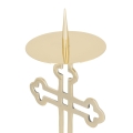 Lichtarz - mosiądz - 23 cm - JS P175 - Dewocjonalia P.H. Jakóbczak - Katolicki sklep liturgiczny i hurtownia