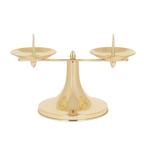 Lichtarz mosiężny L106 Lichtarz mosiężny L106 (15 cm)