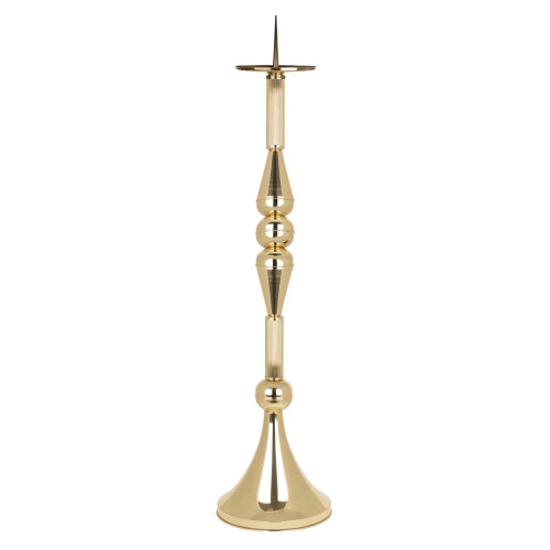 Lichtarz mosiężny L116 Lichtarz mosiężny pod paschał L116 (97 cm)