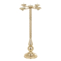 Lichtarz mosiężny L123 (92 cm) - świecznik adwentowy - LC L123 - Dewocjonalia P.H. Jakóbczak - Katolicki sklep liturgiczny i hurtownia
