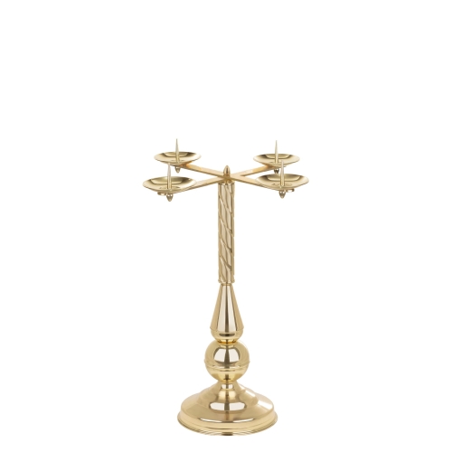 Lichtarz mosiężny L124 (59 cm) - świecznik adwentowy Lichtarz mosiężny L124 (59 cm) - świecznik adwentowy